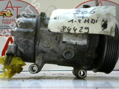 Used AC compressor AC compressor PEUGEOT 206+ (2L_, 2M_) 1.4 HDi eco 70 (68 hp) 34415637 34415637