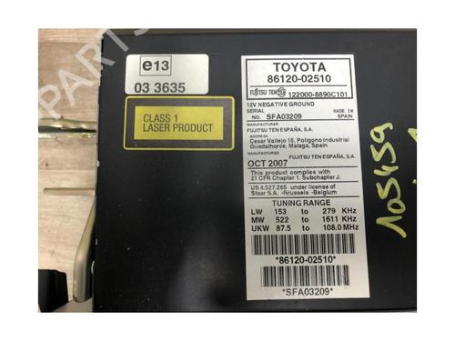Radio TOYOTA AURIS (_E15_) 1.4 D-4D (NDE150_, NDE150R) | BP20630608E6
