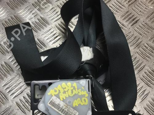 Used Rear right seatbelt Rear right seatbelt TOYOTA AVENSIS (_T25_) 2.0 D-4D (ADT250_, ADT250R) (126 hp) 30785996 30785996