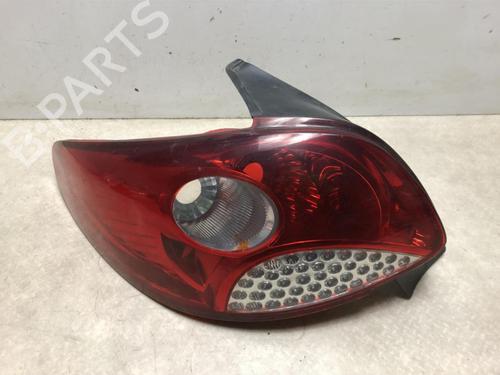 Used Left taillight PEUGEOT 206+ (2L_, 2M_) 1.4 HDi eco 70 (68 hp) 20631625