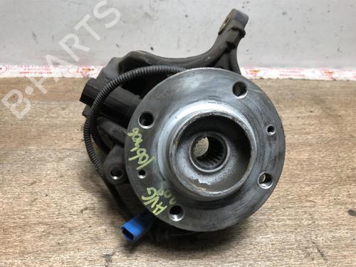 Used Left front steering knuckle PEUGEOT 208 I (CA_, CC_) 1.2 VTi 68 / PureTech 68 (68 hp) 20618428