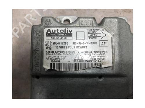ECU airbags PEUGEOT 407 (6D_) 2.0 HDi 135 (6DRHRH, 6DRHRE, 6DRHRG, 6DRHRJ) | BP24601589M53 