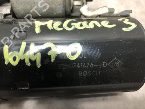 Used Starter RENAULT MEGANE III Hatchback (BZ0/1_, B3_) 1.9 dCi (BZ0N, BZ0J) (131 hp) 31195861