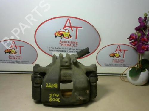 Used Left front brake caliper PEUGEOT 3008 I MPV (0U_) 1.6 HDi (112 hp) 12970217
