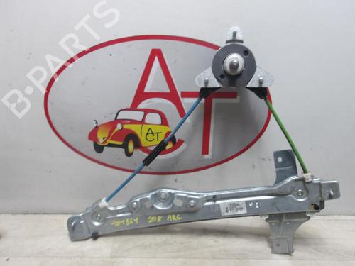 Used Rear left window mechanism PEUGEOT 208 I (CA_, CC_) 1.6 HDi (92 hp) 13265955