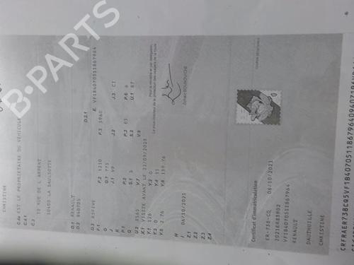 Used Parts RENAULT SUPER 5 (B/C40_) 1.4 Cat (B/C/407) (58 hp) 4423611