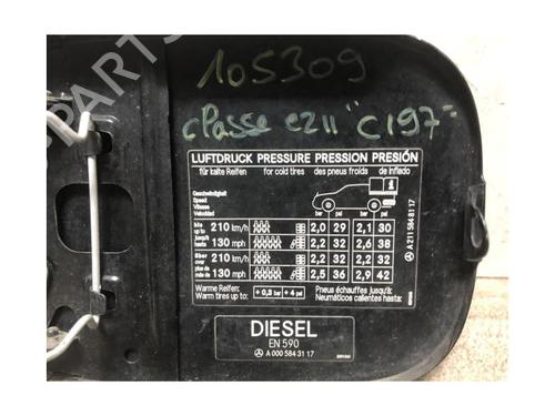 Fuel flap MERCEDES-BENZ E-CLASS (W211) E 320 CDI (211.026) | BP23457325C131 