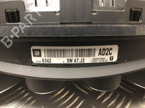 Instrument cluster OPEL INSIGNIA A Sports Tourer (G09) 2.0 CDTI (35) | BP25287414C47 