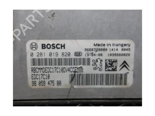 Engine control unit (ECU) PEUGEOT 208 I (CA_, CC_) 1.4 HDi | BP28684221M57 
