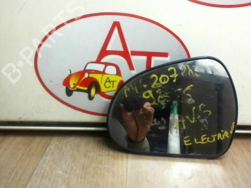 Left mirror glass PEUGEOT 207 (WA_, WC_) 1.4 HDi | BP13221981C148 