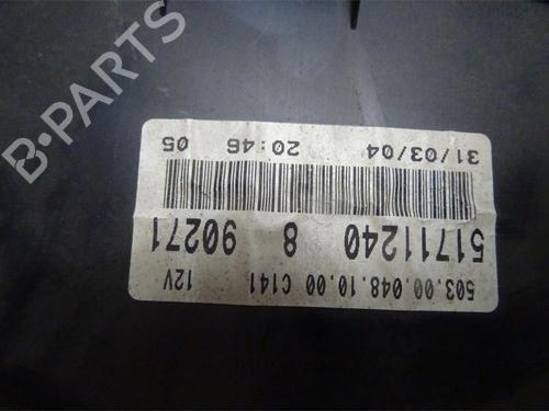 Instrument cluster FIAT PANDA (169_) 1.3 D Multijet (169.AXC1A) | BP12966773C47 