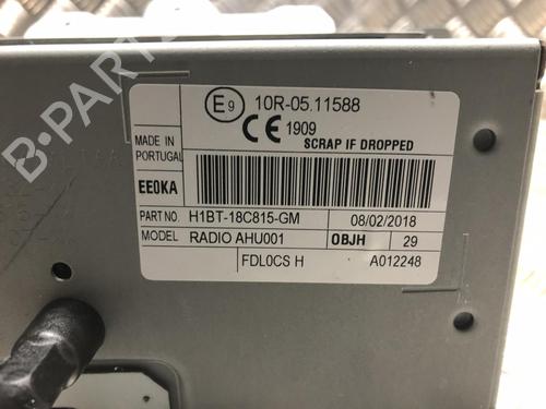 Radio FORD FIESTA VII (HJ, HF) 1.1 Ti-VCT | BP31204951E6