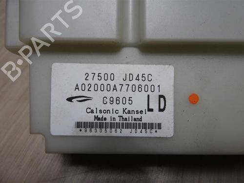 Commande Chauffage NISSAN QASHQAI I (J10, NJ10) 1.5 dCi (106 hp) 29038082