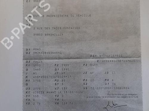 Gearbox FORD C-MAX (DM2) 1.8 TDCi | BP31196604M3