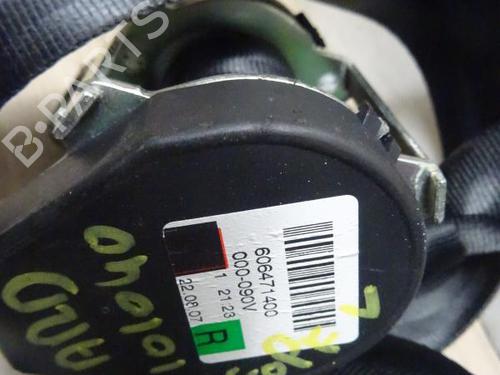 Used Rear right seatbelt VW GOLF V (1K1) 1.9 TDI (105 hp) 29014245