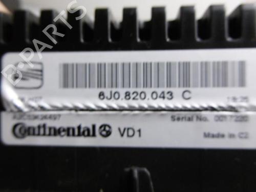 Climate control SEAT IBIZA IV ST (6J8, 6P8) 1.6 TDI | BP28287186I5