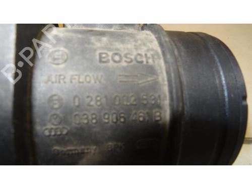 Mass air flow sensor VW GOLF V (1K1) 1.9 TDI | BP25222353M95 
