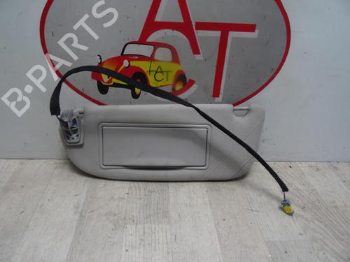 left-sun-visor-peugeot-307-cc-3b-20-16v-8143hs-2003-2004-2005-2006-2007-2008-2009-13286864 main image