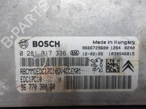 Engine control unit (ECU) PEUGEOT 207 (WA_, WC_) 1.4 HDi | BP31195569M57