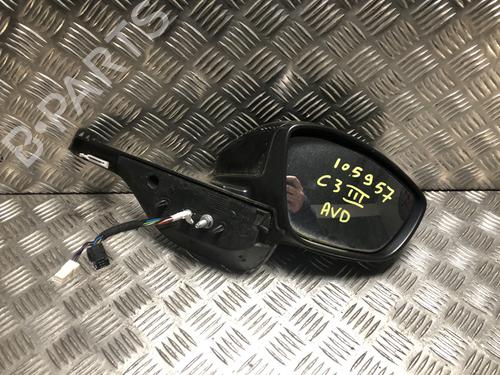 Bakspejl Højre Bakspejl Højre CITROËN C3 III (SX) 1.5 BlueHDi 100 (SXYHYP, SXYHTU) (102 hp) 33917434 33917434