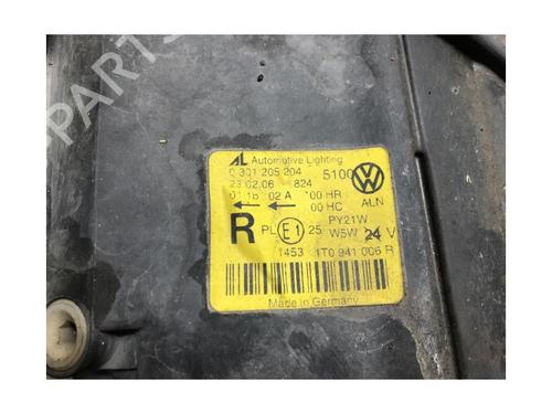 Højre forlygte VW TOURAN (1T1, 1T2) 1.9 TDI | BP23871556C29