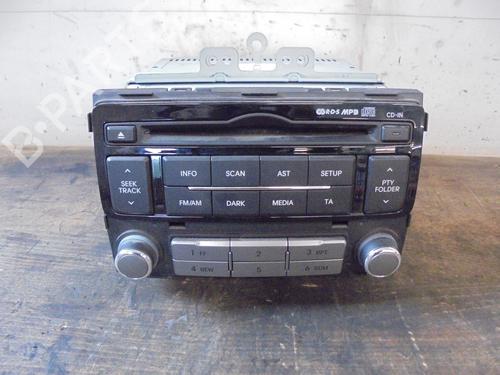 Radio HYUNDAI i20 I (PB, PBT) 1.2 (86 hp) 961211J250BLH