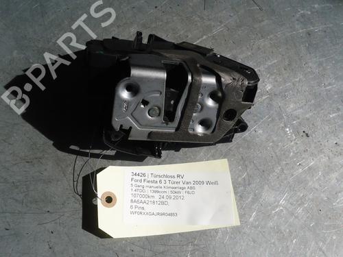 Serrure avant droite FORD FIESTA VI (CB1, CCN) 1.4 TDCi (70 hp) 8A6AA21812BD