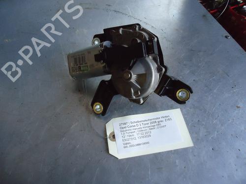 Used Rear wiper motor OPEL CORSA D (S07) 1.2 (L08, L68) (80 hp) 13439567