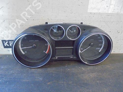 Used Instrument cluster PEUGEOT 308 I (4A_, 4C_) 1.6 HDi (109 hp) 12868973