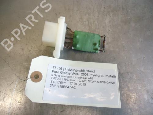 Varmeblæsermodstand FORD GALAXY II (WA6) 2.0 TDCi (140 hp) 12863194
