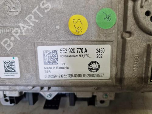 Kombinert Instrument SKODA OCTAVIA IV Combi (NX5, PV5) 2.0 TDi | BP29527664C47