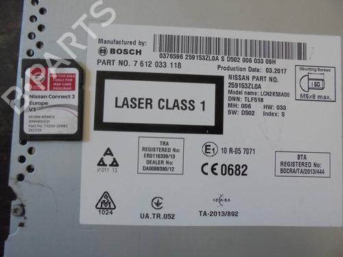 Electronic module NISSAN PULSAR Hatchback (C13) 1.5 dCi | BP12889241M83 