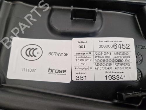 Rear right window mechanism MERCEDES-BENZ E-CLASS (W213) E 400 4-matic (213.071) | BP39738092C25 - Image 2