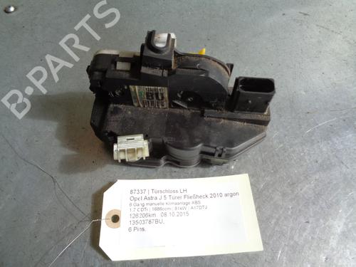 Used Rear left lock OPEL ASTRA J Saloon 1.7 CDTI (69) (110 hp) 12883563
