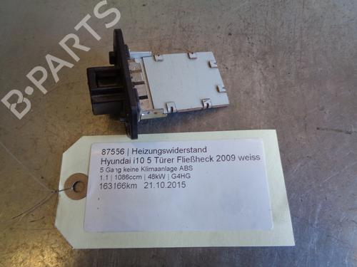Used Heater resistor HYUNDAI i10 I (PA) 1.1 (67 hp) 12863720
