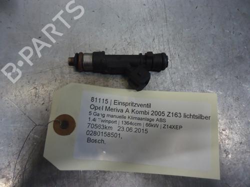 Used Injector OPEL MERIVA A MPV (X03) 1.4 16V Twinport (E75) (90 hp) 24923188