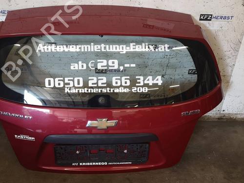 Used Tailgate CHEVROLET AVEO Hatchback (T300) 1.2 (69 hp) 12874075