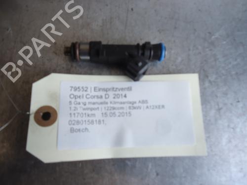 Used Injector OPEL CORSA D (S07) 1.2 (L08, L68) (86 hp) 20124355