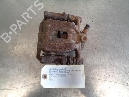 Used Right rear brake caliper MERCEDES-BENZ A-CLASS (W169) A 180 CDI (169.007, 169.307) (109 hp) 12863736