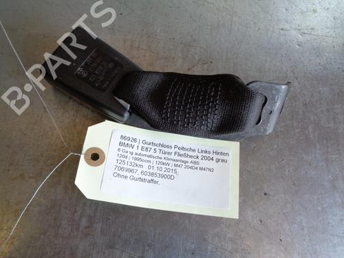 Used Rear left seatbelt BMW 1 (E87) 120 d (163 hp) 19944963