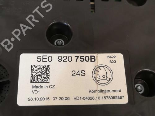 Instrument cluster SKODA OCTAVIA III Combi (5E5, 5E6) 1.2 TSI | BP22290846C47 