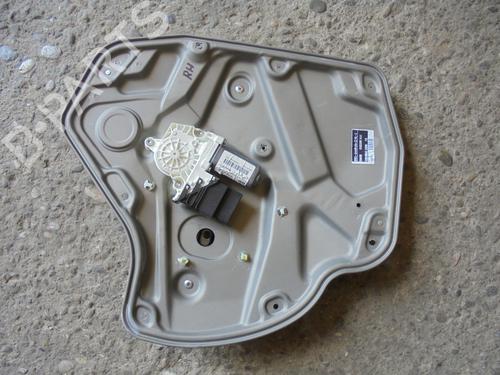 Rudehejsemekanisme Højre bagtil SKODA OCTAVIA II (1Z3) 1.4 (80 hp) 20579011