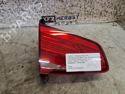 Used Left taillight Left taillight VW PASSAT B8 (3G2, CB2) 2.0 TDI (150 hp) 33736927 33736927