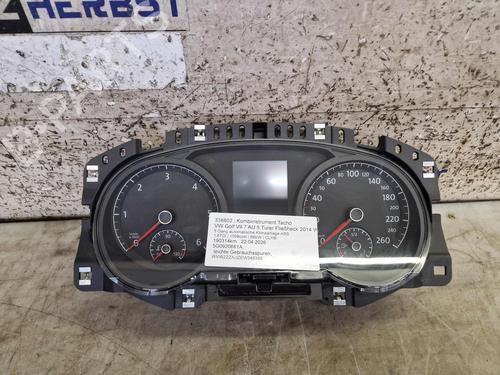 Used Instrument cluster Instrument cluster VW GOLF VII (5G1, BQ1, BE1, BE2) 1.4 TSI (140 hp) 34399009 34399009