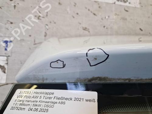 Tailgate VW POLO VI (AW1, BZ1, AE1) 1.0 MPi | BP26606859C6 