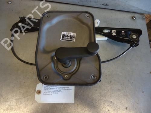Used Rear left window mechanism SKODA FABIA II (542) 1.2 (60 hp) 12863576