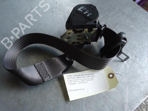 Used Front right seatbelt FIAT PUNTO (188_) 1.2 60 (188.030, .050, .130, .150, .230, .250) (60 hp) 12861607