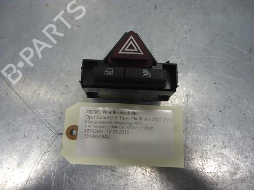 Used Warning switch OPEL CORSA D (S07) 1.4 (L08, L68) (90 hp) 12883193