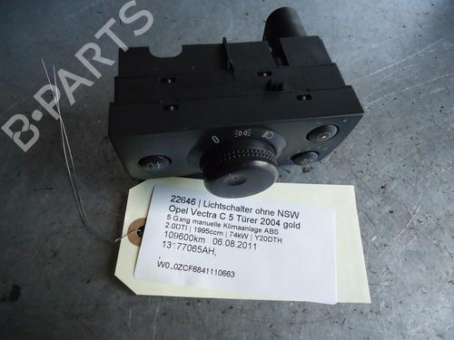 Used Headlight switch OPEL VECTRA C (Z02) 2.0 DTI 16V (F69) (101 hp) 20096525