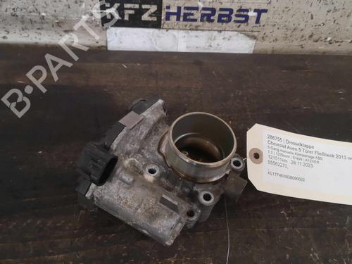 Used Throttle body CHEVROLET AVEO Hatchback (T300) 1.2 (69 hp) 22282663